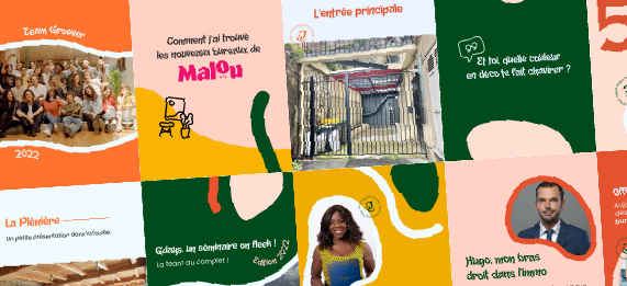 templates de posts pour linkedin réalisés par notre agence de communication