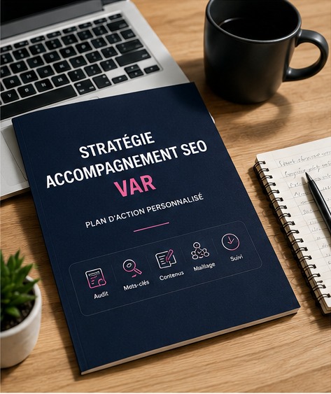 Stratégie d’accompagnement SEO dans le Var avec plan d’action, mots-clés et contenus optimisés