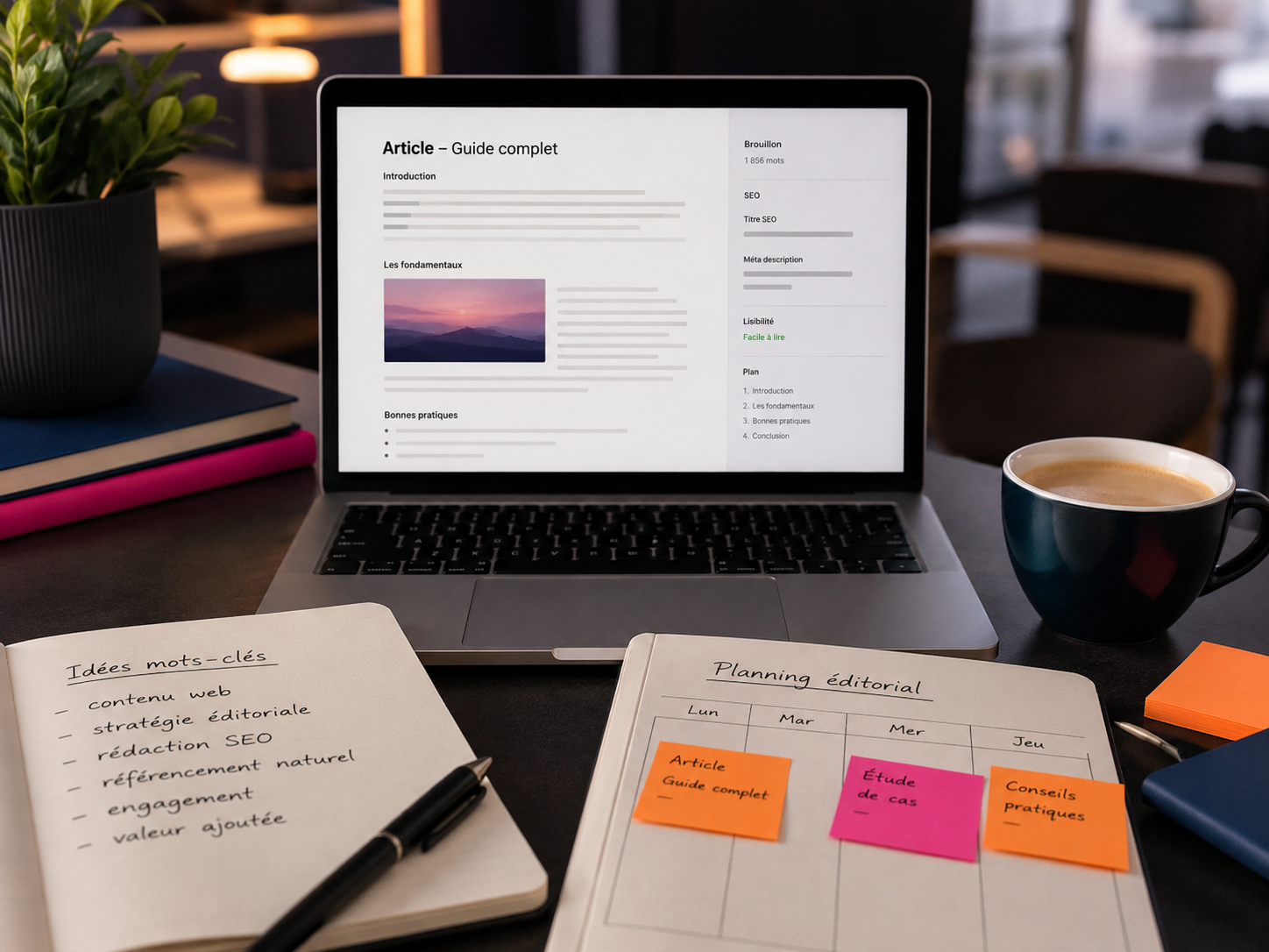 Contenus web et rédaction SEO pour une communication digitale plus visible à Hyères