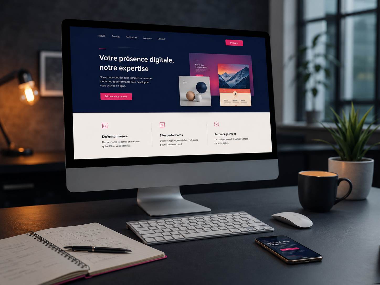 Création de site internet à Hyères pour renforcer la présence digitale et la crédibilité d’une entreprise