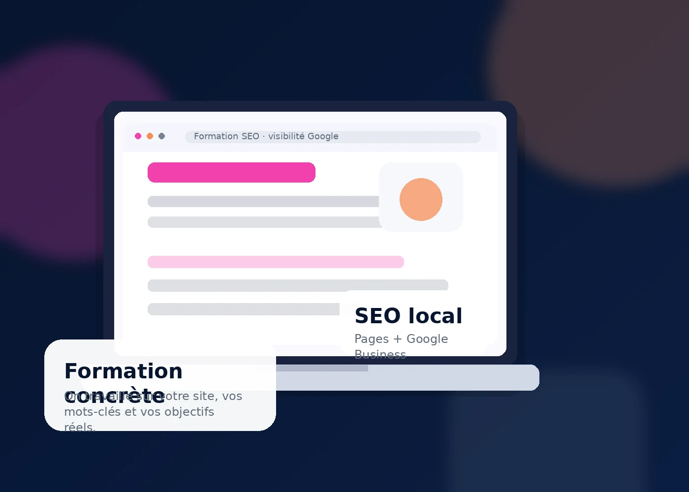 Formation SEO pour améliorer la visibilité Google d’une entreprise dans le Var